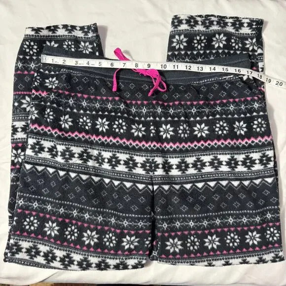 Unbranded Fleece Pajama Pants Sz Large - Picture 2 of 3